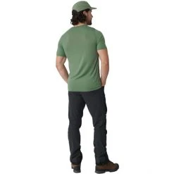 Fjällräven Abisko Wool Classic SS Shirt Men patina green -Outfit Gear Store fjaellraeven abisko wool classic ss shirt men patina green 4