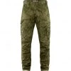 Fjällräven Barents Pro Hunting Trousers Men green camo-deep forest