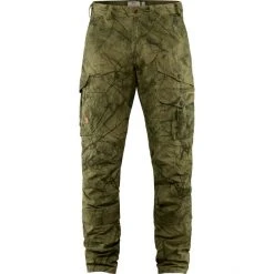 Fjällräven Barents Pro Hunting Trousers Men green camo-deep forest