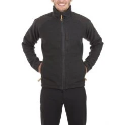 Fjällräven Buck Fleece Jacket Men graphite/dark grey -Outfit Gear Store fjaellraeven buck fleece mens graphite dark grey 3