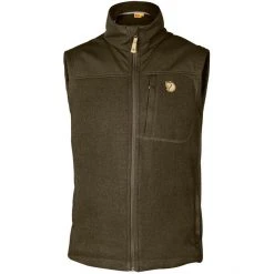 Fjällräven Buck Fleece Vest Men dark olive