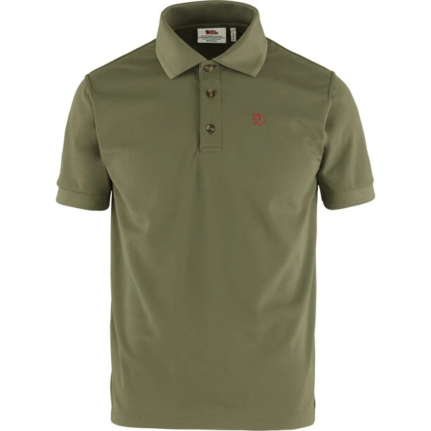 Fjällräven Crowley Piqué Shirt Men light olive 1 Fjällräven Crowley Piqué Shirt Men light olive