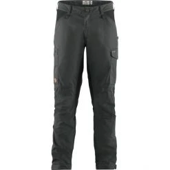 Fjällräven Kaipak Trousers Men dark grey/black