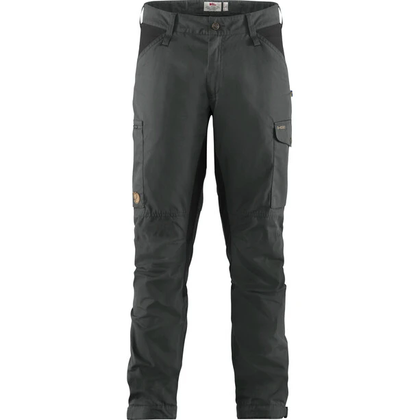 Fjällräven Kaipak Trousers Men dark grey/black 1 Fjällräven Kaipak Trousers Men dark grey/black