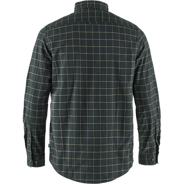 Fjällräven Övik Flannel Shirt Men dark grey 2 Fjällräven Övik Flannel Shirt Men dark grey - Image 2