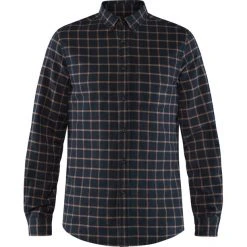 Fjällräven Övik Flannel Shirt Men dark navy
