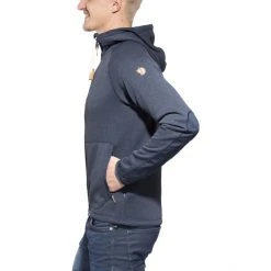 Fjällräven Övik Fleece Hoodie Men navy -Outfit Gear Store fjaellraeven oevik fleece hoodie men navy 2