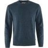 Fjällräven Övik Round-neck Sweater Men navy