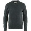 Fjällräven Övik V-neck Sweater Men dark grey
