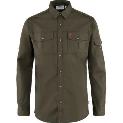 Fjällräven Singi Trekking Shirt Men dark olive