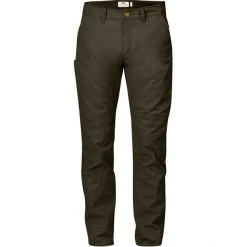 Fjällräven Sörmland Tapered Trousers Men dark olive