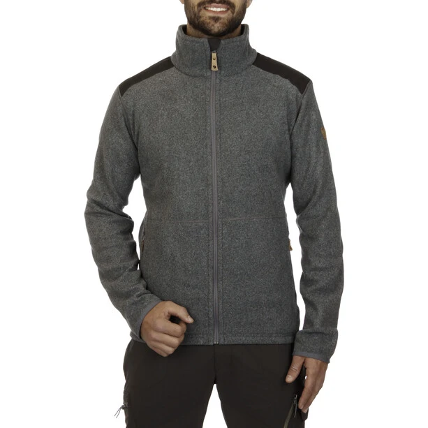 Fjällräven Sten Fleece Jacket Men dark grey 2 Fjällräven Sten Fleece Jacket Men dark grey - Image 2