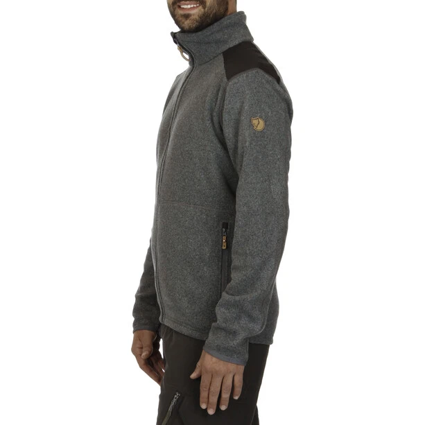 Fjällräven Sten Fleece Jacket Men dark grey 4 Fjällräven Sten Fleece Jacket Men dark grey - Image 4