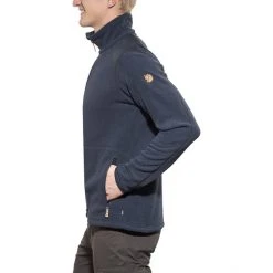 Fjällräven Sten Fleece Jacket Men dark navy -Outfit Gear Store fjaellraeven sten fleece jacket men dark navy 3