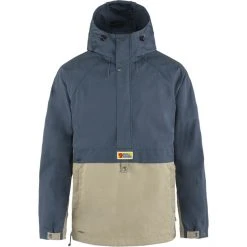 Fjällräven Vardag Anorak Men uncle blue/sand stone