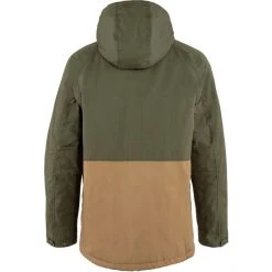 Outfit Gear Store -Outfit Gear Store fjaellraeven vardag lite padded jacket men laurel green buckwheat brown 2