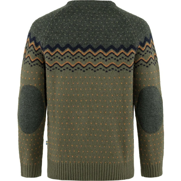 Outfit Gear Store -Outfit Gear Store fjaellraeven oevik knit sweater men laurel green deep forest 2